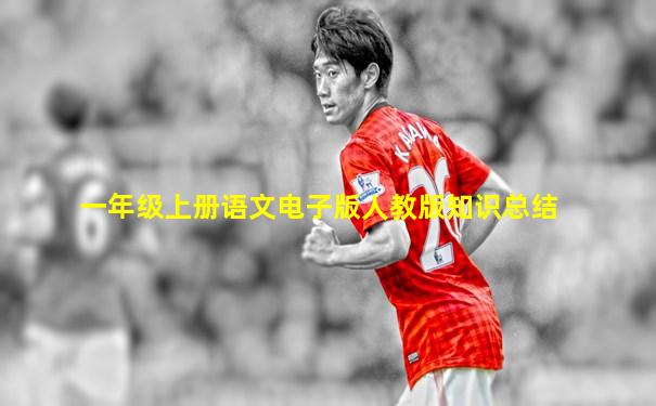一年级上册语文电子版人教版知识总结